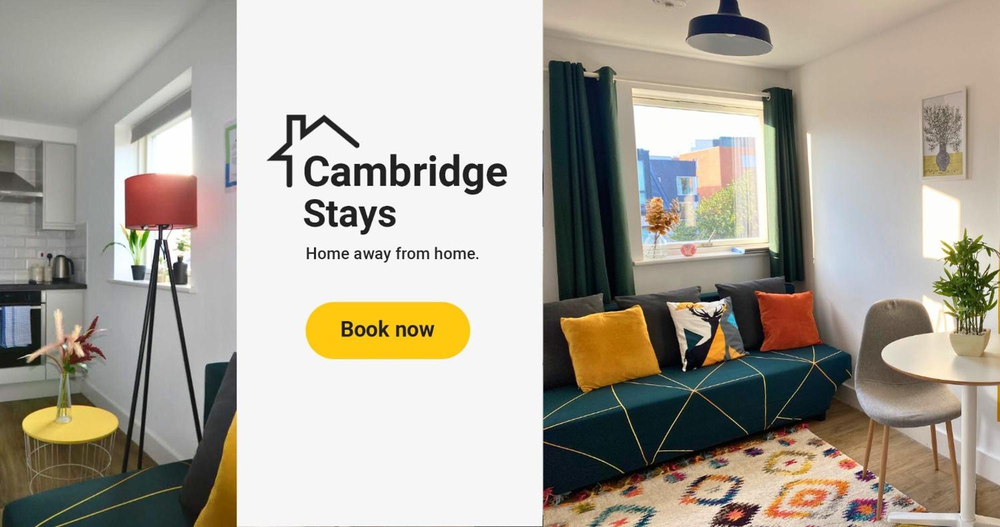 Cambridge Stays Central Apart Hotel 1Br Flats-Easy Walk To City Centre-Parking 외부 사진
