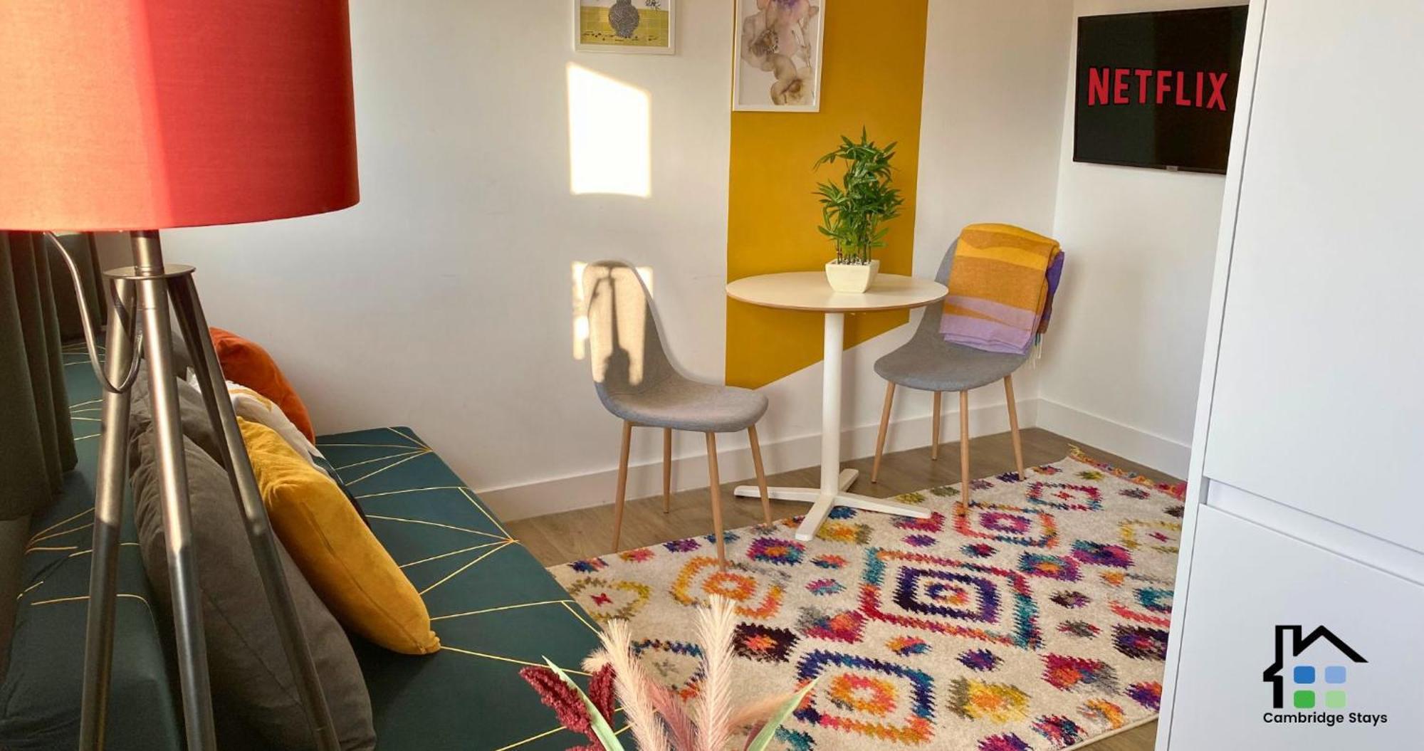 Cambridge Stays Central Apart Hotel 1Br Flats-Easy Walk To City Centre-Parking 외부 사진
