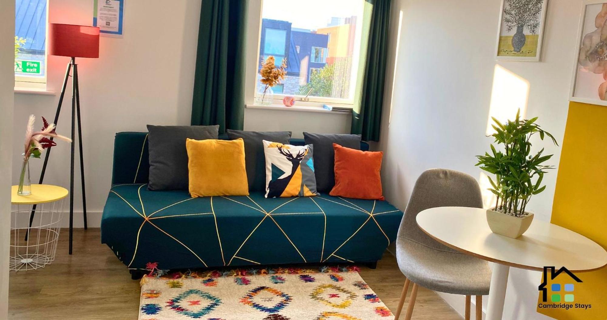 Cambridge Stays Central Apart Hotel 1Br Flats-Easy Walk To City Centre-Parking 외부 사진