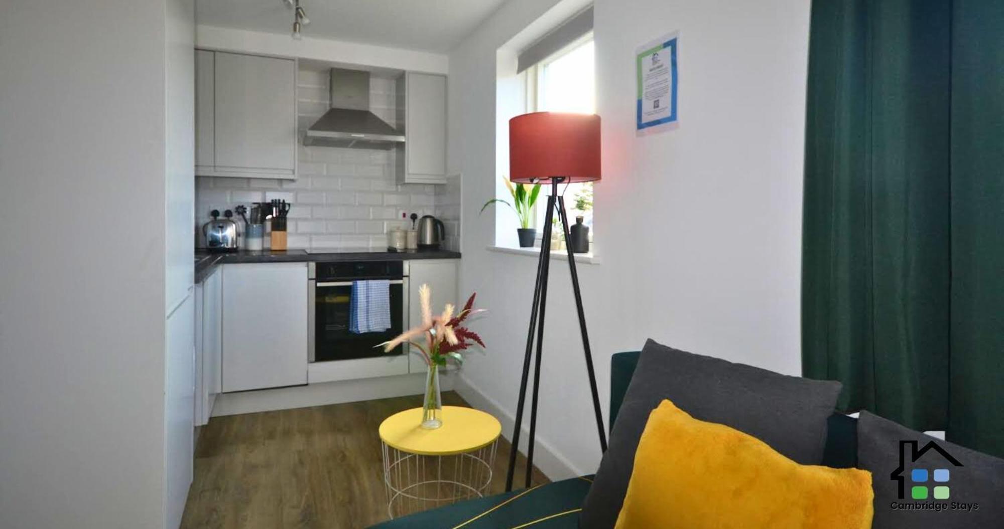 Cambridge Stays Central Apart Hotel 1Br Flats-Easy Walk To City Centre-Parking 외부 사진