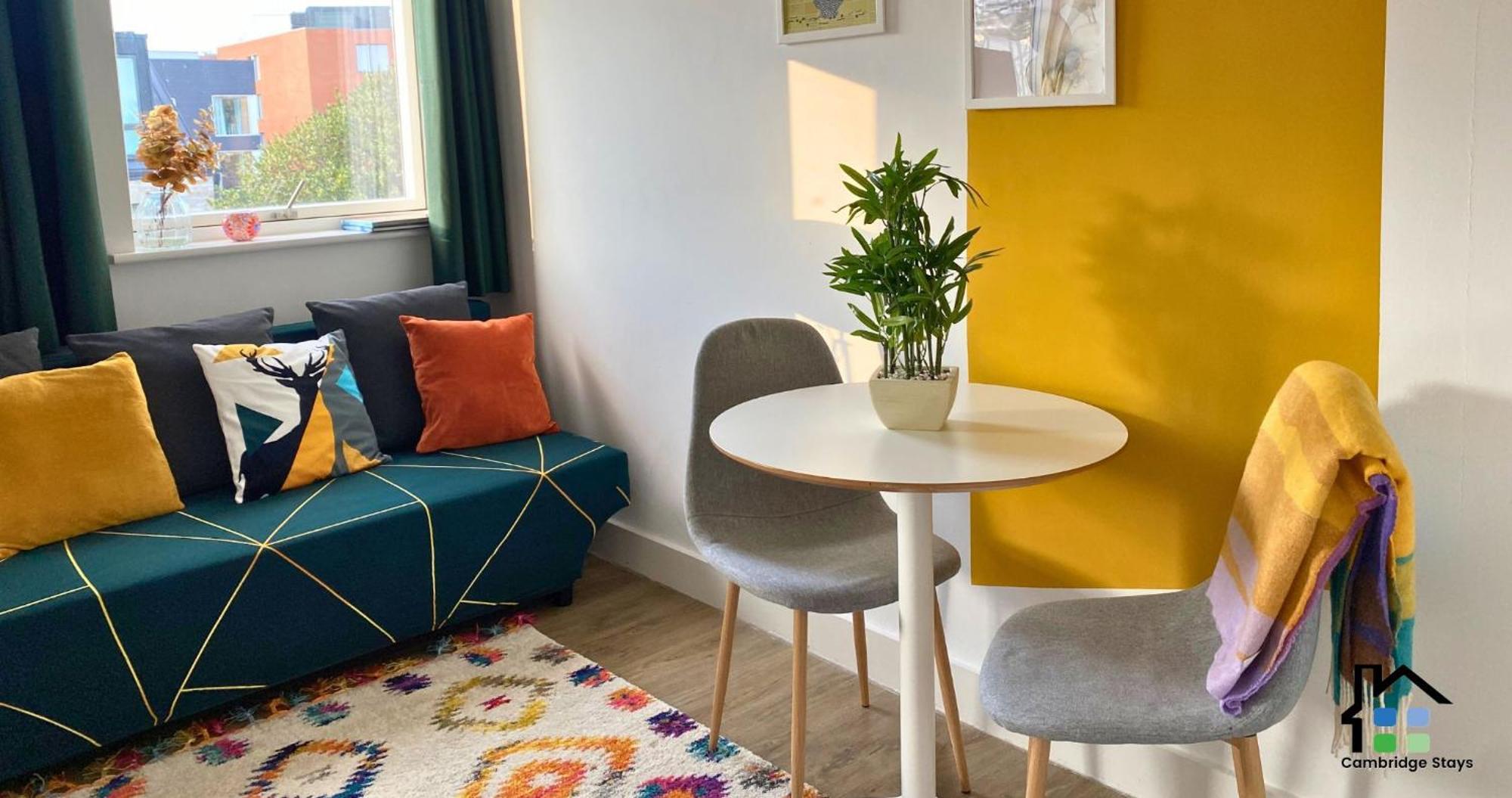 Cambridge Stays Central Apart Hotel 1Br Flats-Easy Walk To City Centre-Parking 외부 사진